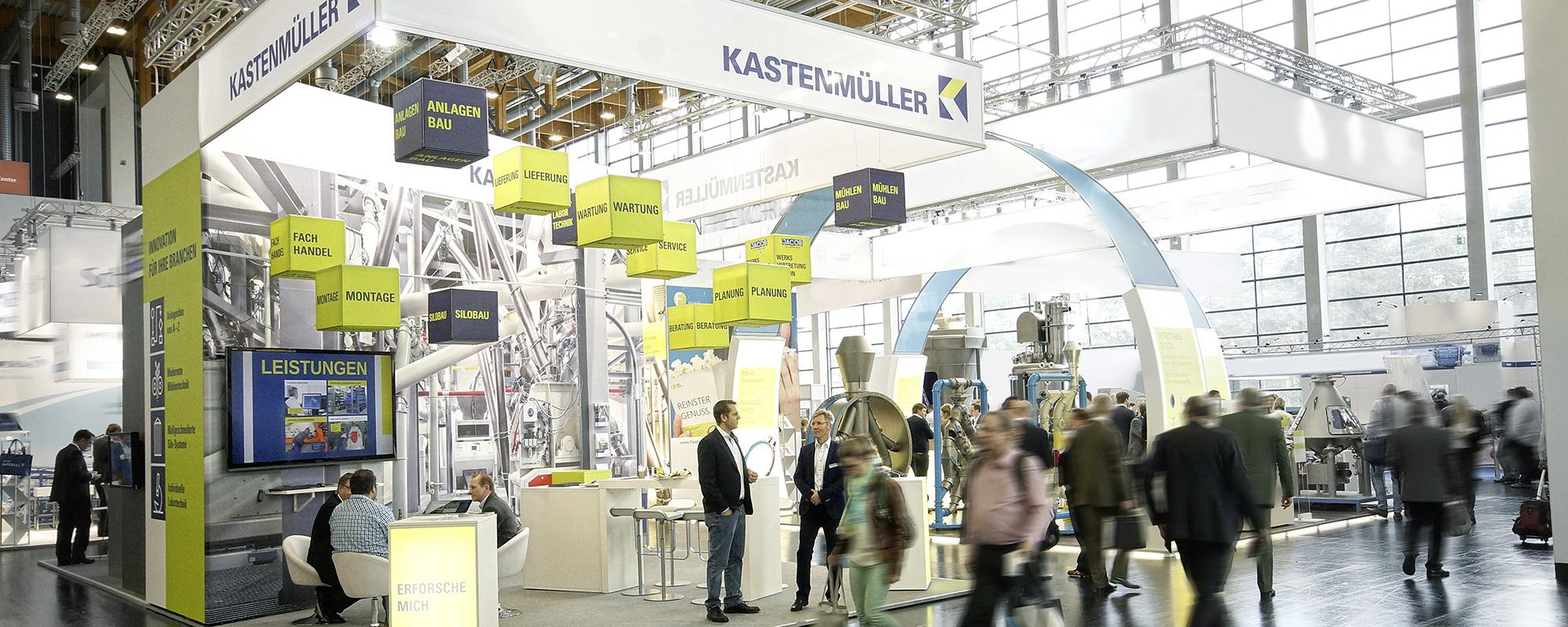 Kastenmüller Messestand von KE-COMMUNICATION