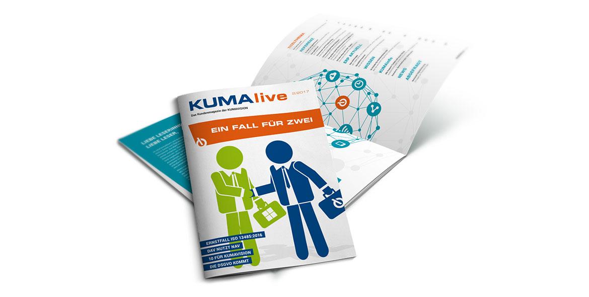 Kumavision Kundenmagazin KUMAlive